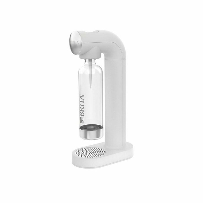 Brita sodaONE Machine à soda Blanche avec bouteille 1L et cylindre de CO2