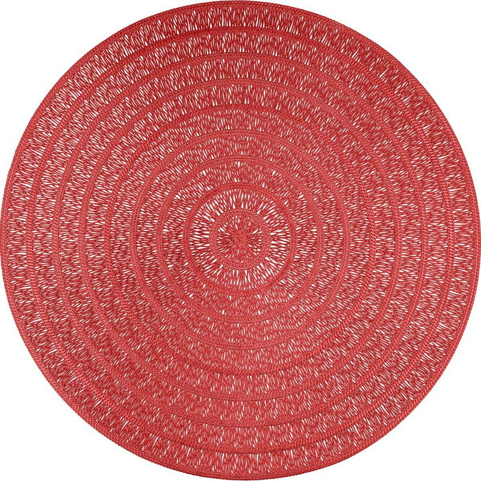 Quid Dessous de plat Rouge Plastique Ø 38 cm (12 Unités) Quid Dessous de plat Rouge Plastique Ø 38 cm (12 Unités)