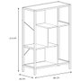 Home Deco Factory Estantería Edison 80x30x113 cm