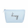 Ilū Trousse de voyage en coton bleu clair