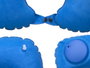 VAIVEN Lot de 24 coussins de cou auto-gonflables assortis (Bleu, Gris, Noir) liftoff-style