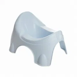 Thermobaby - Pot INITIO Fleur Bleue - Apprentissage propreté bébé - Ergonomique, confortable, stable, facile à nettoyer