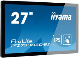 iiyama ProLite TF2738MSC-B2 Écran tactile PC 27" Full HD IPS 10 points, Open Frame, HDMI/DisplayPort/DVI, Haut-parleurs