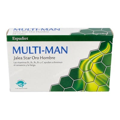 ESPADIET Jalea Star Oro Multi Man - 20 Vials ESPADIET Jalea Star Oro Multi Man - 20 Vials