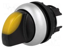 EATON ELECTRIC Commutateur rotatif jaune 22mm 2 positions
