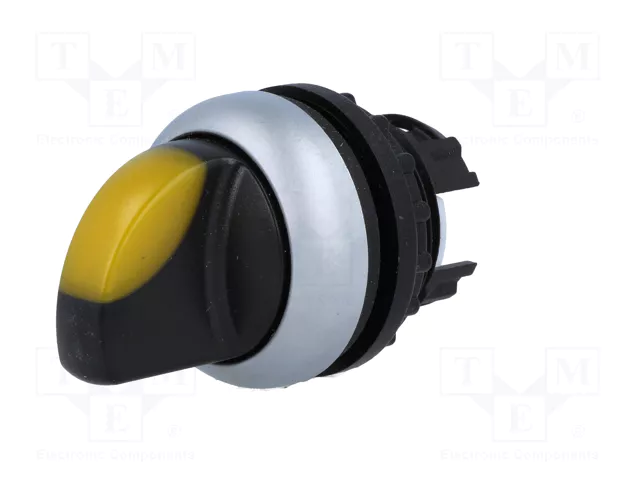 EATON ELECTRIC Commutateur rotatif jaune 22mm 2 positions