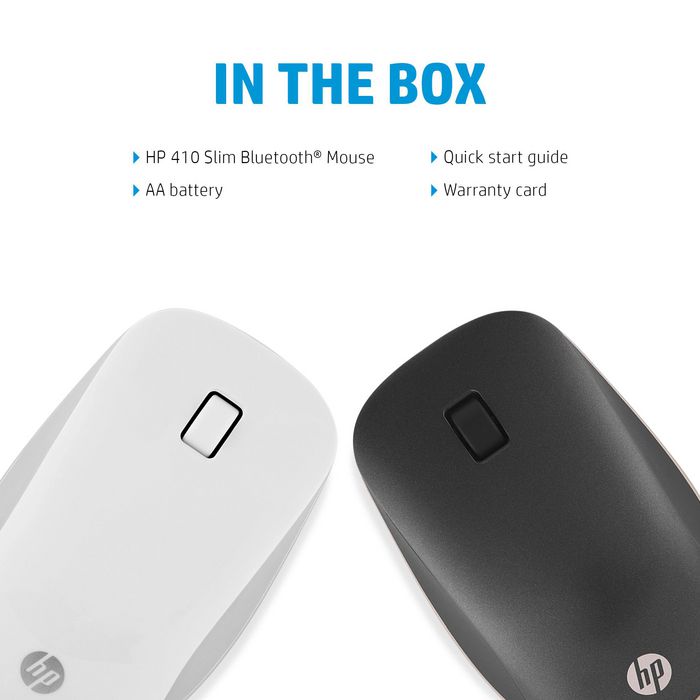 HP 410 Souris Bluetooth ultra-plate Silver