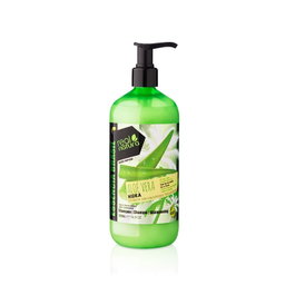 Real Natura Shampooing Sans Sel Aloe Vera Hidra 500ml
