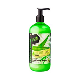 Real Natura Shampooing Sans Sel Aloe Vera Hidra 500ml