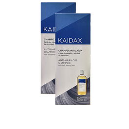Kaidax Shampooing Traitement Anti-Chute pour Cheveux Fragiles - Lot de 2 Flacons de 500 ml - Prévention Chute et Renforcement Capillaire