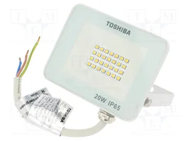 TOSHIBA LED LIGHTING Projecteur LED 20W Blanc Neutre 4000K IP65