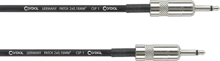 Cordial Câble Mono Minijack Modulaire 1,2 m Cordial Câble Mono Minijack Modulaire 1,2 m