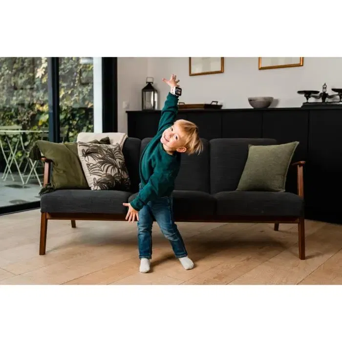 KD - Montre fitness d'imitation pour enfant dès 18 mois - Rose - Jeu de simulation réaliste