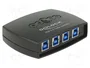 DELOCK Switch USB noir avec 5 ports