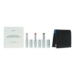 Byredo Blue Set : 3 Sticks de Couleur Multifonctionnels et Pochon en Cuir