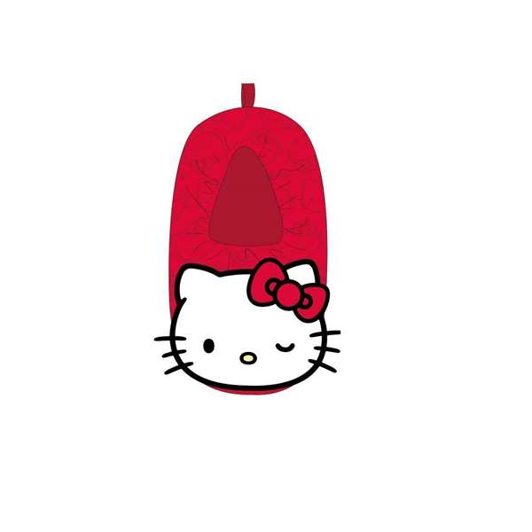 Cerdá Chaussons Hello Kitty avec applications 3D, rouge, 34/35 Cerdá Chaussons Hello Kitty avec applications 3D, rouge, 34/35