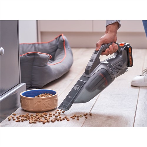 Black+Decker BCHV-001C1 Aspirateur balai sans fil cyclonique avec batterie externe Lithium 18V 1.5Ah - Filtre lavable et autonomie 12 min Black+Decker BCHV-001C1 Aspirateur balai sans fil cyclonique avec batterie externe Lithium 18V 1.5Ah - Filtre lavable et autonomie 12 min