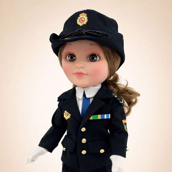 Berjuan - Poupée Gala Officielle de la Police Nationale Espagnole - 44 cm - Version Espagnole