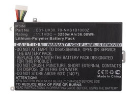 CoreParts Batterie pour Asus 36,08Wh 11,1V 3250mAh Noir