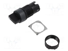 SCHNEIDER ELECTRIC Commutateur rotatif Harmony XB6 16mm noir 3 positions