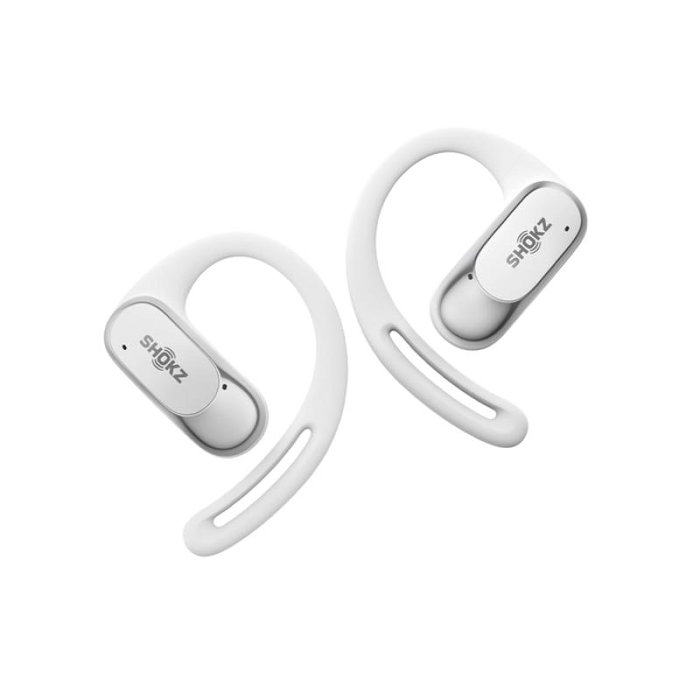 Shokz AfterShokz Casque audio sport sans fil OpenFit blanc - Référence modèle: T511-ST-WT / T511STWT