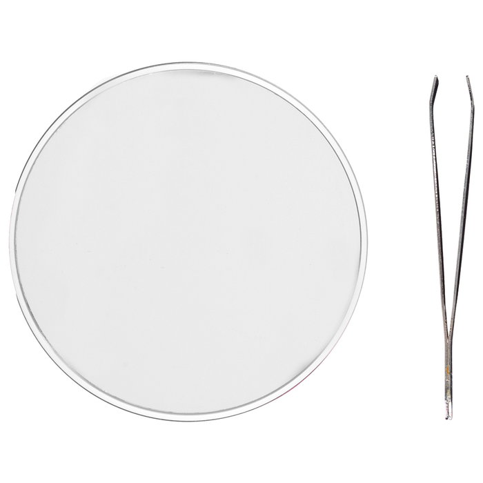 Cosmetic Club Miroir Grossissant x15 et Pince à Épiler