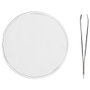 Cosmetic Club Miroir Grossissant x15 et Pince à Épiler