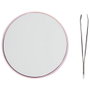 Cosmetic Club Miroir Grossissant x15 et Pince à Épiler