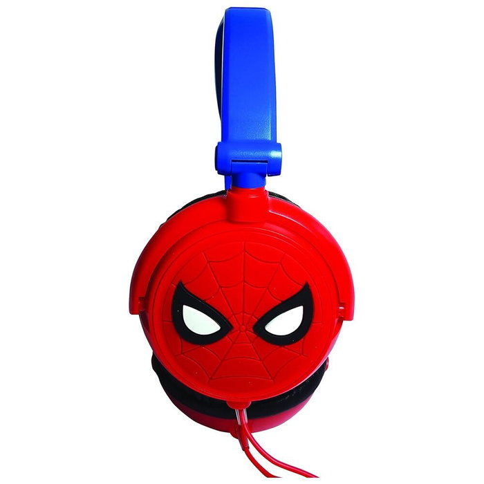 Lexibook Casque stéréo filaire pliable Spider-Man rouge