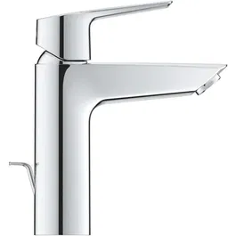 Grohe Mitigeur Monocommande pour Lavabo, Taille M, Finition Chromé, Système d'Économie d'Eau, Bec Droit, Hauteur 188 mm