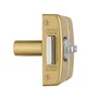Abus Verrou de porte V83 CB 45 à bouton, Bronze, Coffre acier