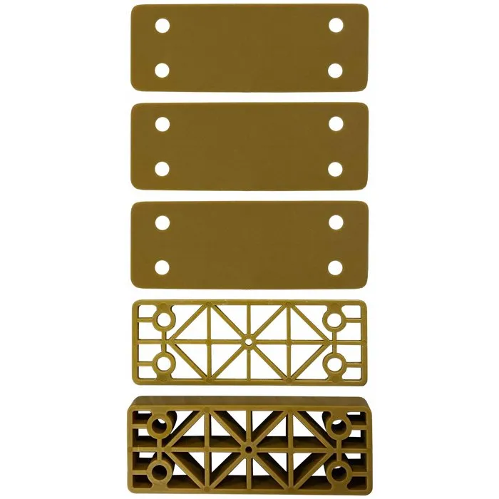 Abus Verrou de porte V83 CB 45 à bouton, Bronze, Coffre acier