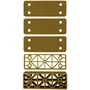 Abus Verrou de porte V83 CB 45 à bouton, Bronze, Coffre acier
