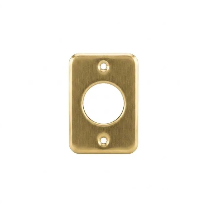 Abus Verrou de porte V83 CB 45 à bouton, Bronze, Coffre acier