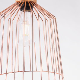 Lampe À Suspension Turkistan en métal et bois