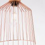 Lampe À Suspension Turkistan en métal et bois