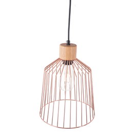 Lampe À Suspension Turkistan en métal et bois