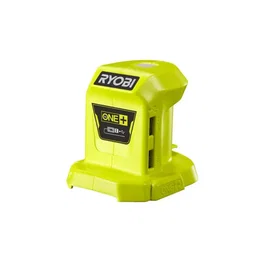 Ryobi Chargeur USB R18USB-B 18V ONE+ avec 2 Ports USB pour Batteries Lithium+, Compatible Outils de Bricolage et Jardinage