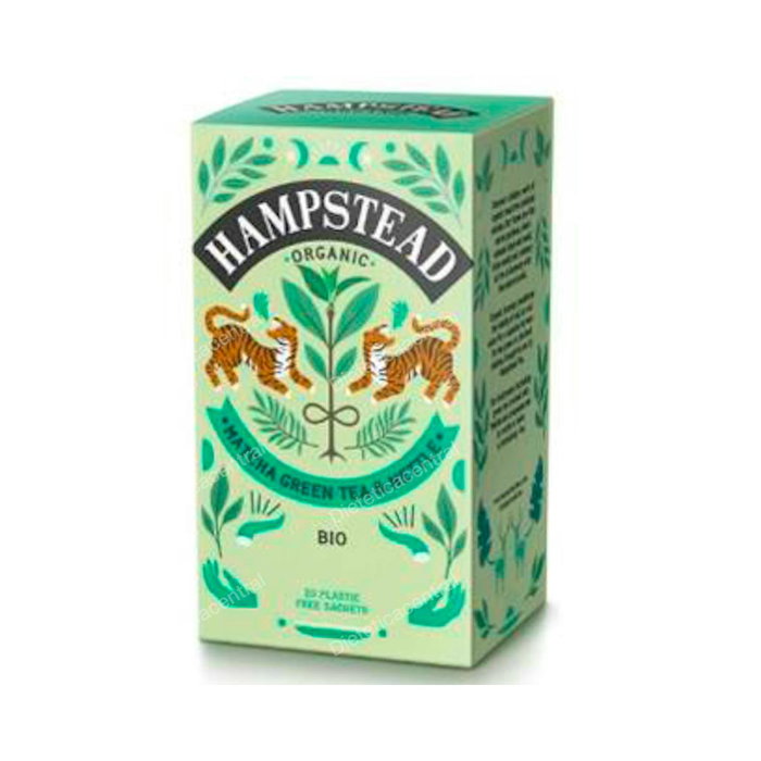 HAMPSTEAD MATCHA GREEN TEA NESTLE BIO infusion 20 sachets HAMPSTEAD MATCHA GREEN TEA NESTLE BIO infusion 20 sachets