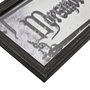 WIDDOP & CO - Plaque miroir décorative Dark Arts Harry Potter, en bois avec finition brillante et deux patères pour mur