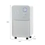 Oceanic Désumidificateur d'air Électrique - Capacité 12 L/jour - Fonction Sèche-linge - Affichage LED - Programmation 24h - Couvre 20-25 m²