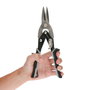 WOLFPACK LINEA PROFESIONAL Ciseaux de tôlerie pour coupe centrale et droite, 250 mm