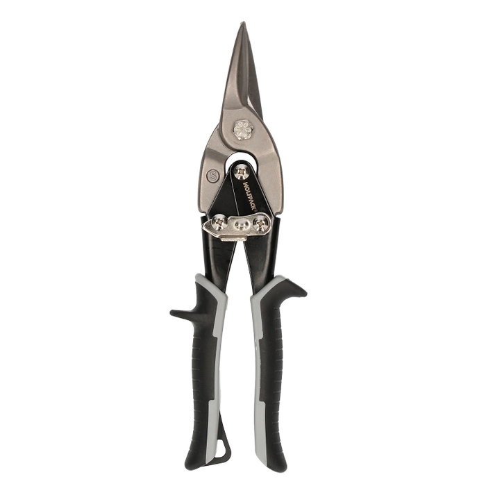 WOLFPACK LINEA PROFESIONAL Ciseaux de tôlerie pour coupe centrale et droite, 250 mm WOLFPACK LINEA PROFESIONAL Ciseaux de tôlerie pour coupe centrale et droite, 250 mm