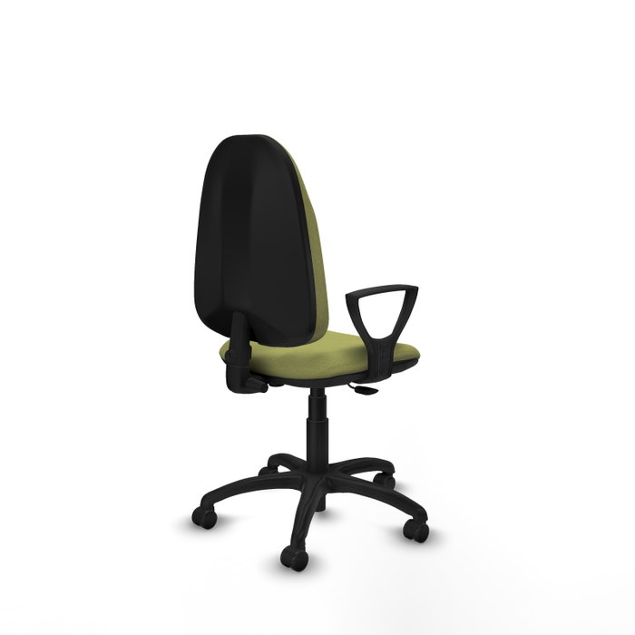 PIQUERAS Y CRESPO Chaise de bureau Algarra, Vert olive, Tissu rembourré PIQUERAS Y CRESPO Chaise de bureau Algarra, Vert olive, Tissu rembourré