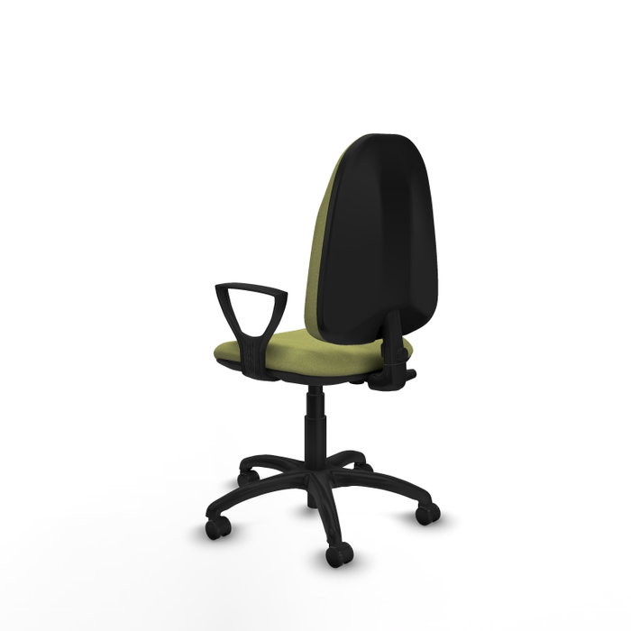 PIQUERAS Y CRESPO Chaise de bureau Algarra, Vert olive, Tissu rembourré PIQUERAS Y CRESPO Chaise de bureau Algarra, Vert olive, Tissu rembourré