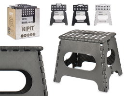 KIPIT Tabouret Pliable Mix 3 Couleurs Sombres (Set de 6)