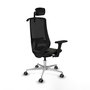 Piqueras y Crespo Chaise de Bureau Mardos Noir