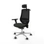 Piqueras y Crespo Chaise de Bureau Mardos Noir