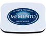 Tsukineko MEMENTO Tampon encreur bleu nautique translucide 95x65mm