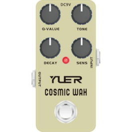 YUER Cosmic Wah Pédale d'effet Wah pour guitare et basse